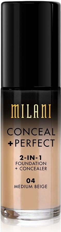 Milani USA conceal Perfekt 2v1 korektor a make-up 4 MEDIUM BEIGE 30 ml od  319 Kč - Heureka.cz