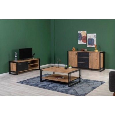 Hanah Home Living Room Furniture Set Cosmo Takım 26 Atlantic Pine Black – Sleviste.cz