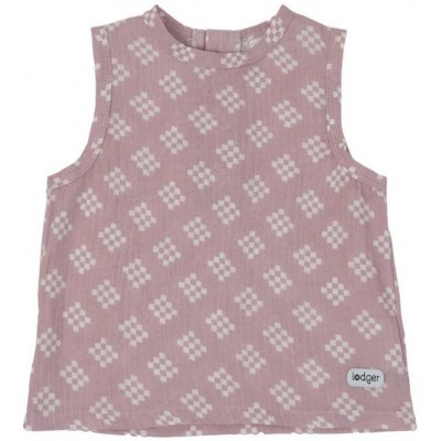 Lodger Dětský top Tank Topper Tribe Muslin Rose – Zbozi.Blesk.cz