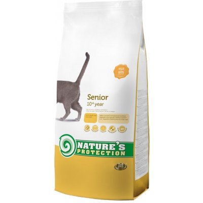 Nature's Protection Cat Dry Senior 400 g – Zboží Mobilmania