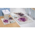 Bellatex 3D tisk sada levandule sada 60 x 100 60x50 cm WC – Zboží Dáma