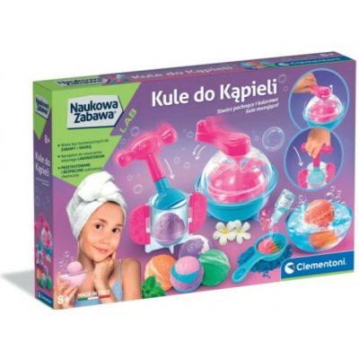 Clementoni Vědecké zábavné laboratorní koupelové bomby v polštině 50397 EDUKAMP – Hledejceny.cz