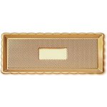 Podložka pod dort, roládu 15x40 Zlatá - ALCAS – Sleviste.cz