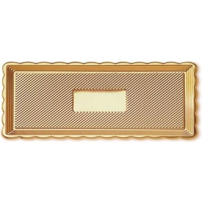 Podložka pod dort, roládu 15x40 Zlatá - ALCAS – Sleviste.cz