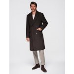 Ombre pánský kabát OM-COWC-0133 dark brown – Zboží Mobilmania