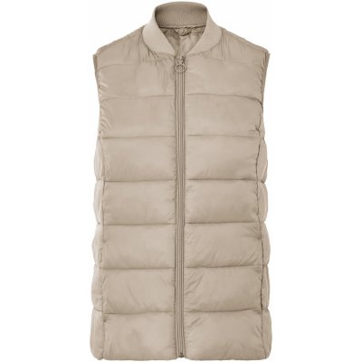 Esmara dámská prošívaná vesta krémová – Sleviste.cz