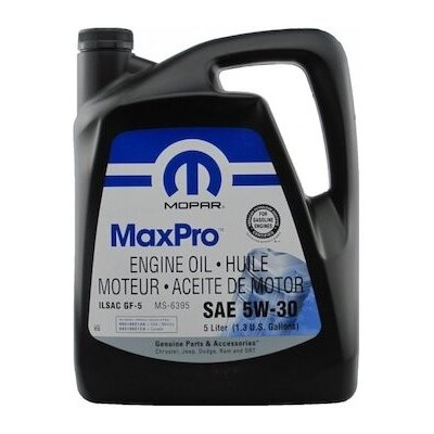 Mopar Engine Oil 5W-30 5 l – Zbozi.Blesk.cz