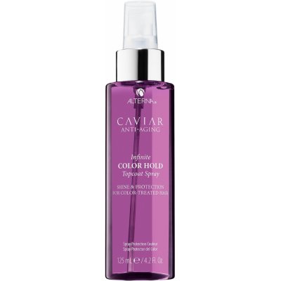 Alterna Caviar Infinite Color Hold Topcoat Shine Spray ultra lehký sprej pro barvené vlasy 125 ml – Hledejceny.cz