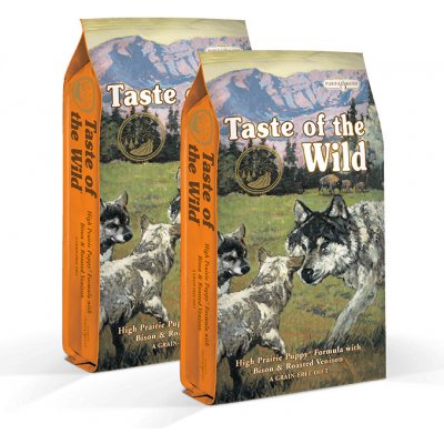 Taste of the Wild High Prairie Puppy 2 x 12,2 kg – Hledejceny.cz