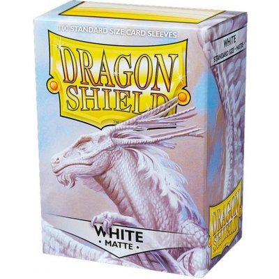 Dragon Shield Obaly Matte White 100 ks