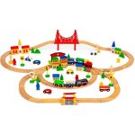 EcoToys vláčkodráha 90 dílků – Zboží Dáma