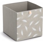 Zeller Úložný box NATURE BOX 32 × 32 × 32 cm šedý – Zboží Dáma