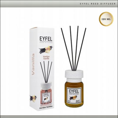 Eyfel difuzér vonné tyčinky VANILKA 120 ml – Hledejceny.cz