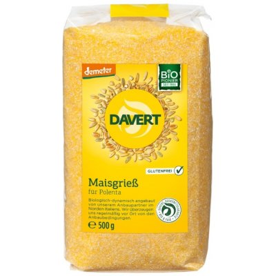 Davert Kukuřičná polenta bez lepku bio 0,5 kg – Zboží Mobilmania