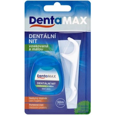 DentaMax Dentální nit s mátou 50 m – Zboží Dáma