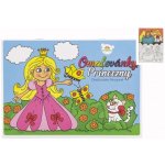 Teddies Omalovánky Princezny 21x15cm 8 listů A5 – Zboží Mobilmania