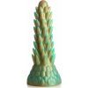 Dilda Creature Cocks Stegosaurus Spiky Reptile Silicone Dildo Green