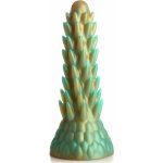 Creature Cocks Stegosaurus Spiky Reptile Silicone Dildo Green – Zboží Mobilmania