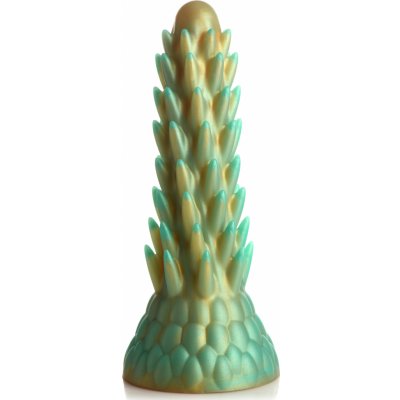 Creature Cocks Stegosaurus Spiky Reptile Silicone Dildo Green – Hledejceny.cz