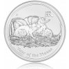 The Perth Mint Australia Stříbrná mince Australská Lunární Série II. 2008 Myš 2 oz