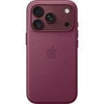 Apple kryt z tkaniny TechWoven s MagSafe na iPhone 18 Pro morušově rudý MKD24ZM/A – Zboží Mobilmania