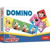 Desková hra Trefl Domino papírové Mickey Mouse a přátelé 21 kartiček