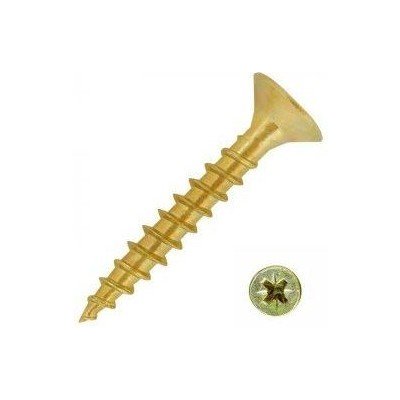 Vrut 3,5x30mm univerzální dřevotřískový ZŽ – Hledejceny.cz