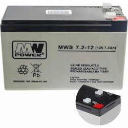 MW Power MWS 7.2-12 12 V 7,2 Ah