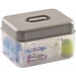 THERMOBABY Sterilizační krabička do mikrovlnné trouby bílá – Zboží Dáma