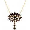 Náhrdelník Beny Jewellery Zlatý náhrdelník s granátem k1340062