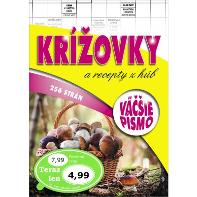 Krížovky a recepty z húb – Hledejceny.cz