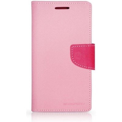 Pouzdro Goospery Mercury Fancy Diary Sony E2303 Xperia M4 Aqua růžové – Hledejceny.cz