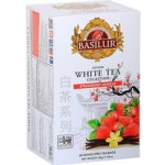 Basilur Bílý čaj White Tea Strawberry Vanilla 20 x 1,5 g – Hledejceny.cz