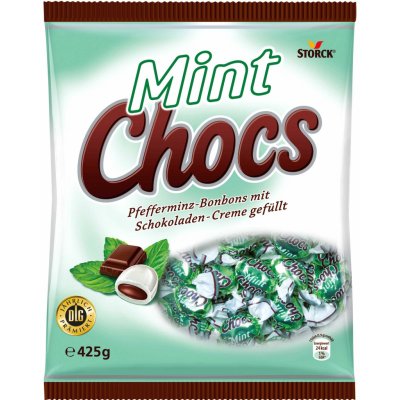 Storck Mint Chocs, čokoládové bonbony s mátou 425 g – Hledejceny.cz