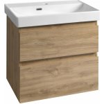 Aqualine ALTAIR umyvadlová skříňka 61,5x60x37cm, dub emporio AI368 – Zboží Dáma