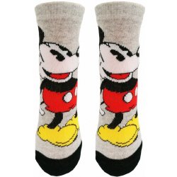 Mickey Mouse MIC 102 Chlapecké ponožky šedá