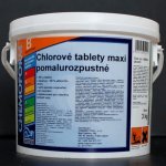 CHEMOFORM Chlorové tablety maxi pomalurozpustné 3kg – Hledejceny.cz