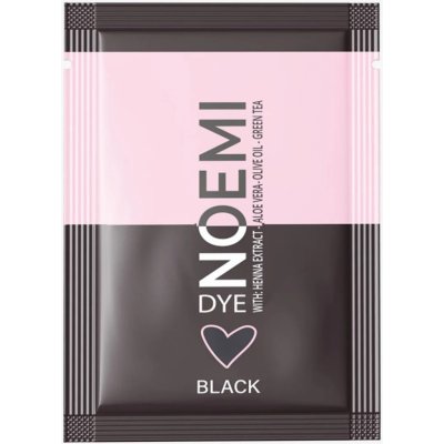 Noemi Lash & Brow Dye hybridní barva na řasy a obočí sáček Black 1 g – Zboží Dáma