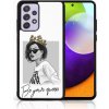 Pouzdro a kryt na mobilní telefon Samsung PROTEMIO 39660 MY ART Silikonový kryt Samsung Galaxy A72 QUEEN (139)