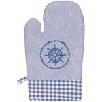 Frobyt Kuchyňská chňapka 2203 KRUH A KÁRO modrá 28 x 18 cm – Zbozi.Blesk.cz