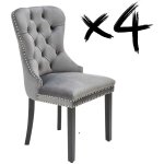 Halmar Miya šedá 4 ks – Zboží Dáma