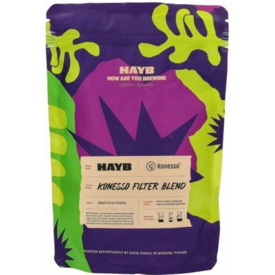 HAYB kávová zrna filtrovaná směs 250 g – Zboží Mobilmania