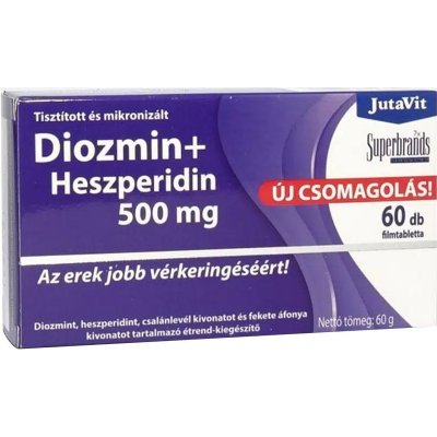 JutaVit Diosmin + Hesperidin 500 mg 60 ks – Hledejceny.cz