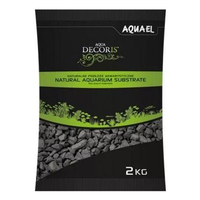 Aquael Aqua Decoris štěrk Basalt 2-4 mm 2 kg – Zboží Dáma