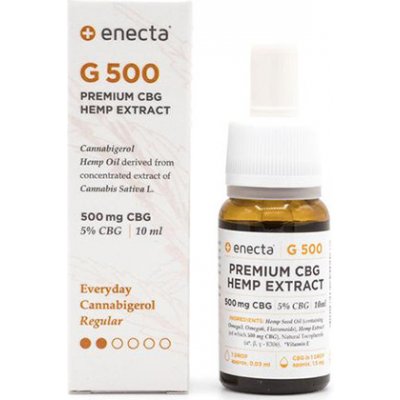 Enecta CBG olej G 500 10 ml