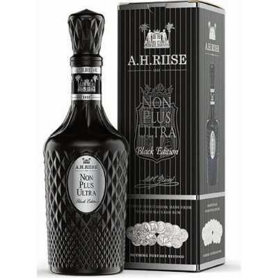 A.H. Riise Non Plus Ultra Black Edition 25y 42% 0,7 l (holá láhev) – Sleviste.cz