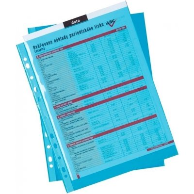 Herlitz A4 50 mikronů hladké modré 100 ks – Sleviste.cz