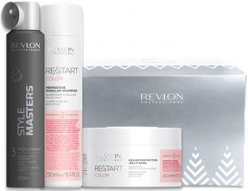 Revlon Professional Restart Color šampon 250 ml + maska 250 ml + lak na vlasy 200 ml dárková sada