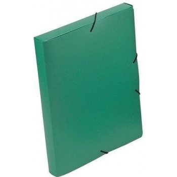 Viquel Desky s gumičkou Coolbox, zelené, PP, 30 mm, A4, VIQUEL 18265