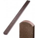 Plotovka Recyklátová; 78x21mm; Půlkulatá; Hnědá Výška (mm): 1000 – Hledejceny.cz